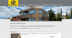 Desktop Screenshot of burgstaller.com